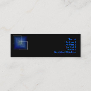 Hi-Tech Profile Card Mini Visitekaartje