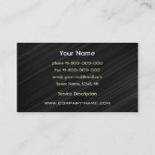 Hi-tech Visitekaartje (Achterkant)