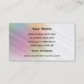 Hi-tech Visitekaartje (Achterkant)