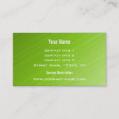 Hi-tech Visitekaartje (Achterkant)