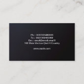 hi tech visitekaartje (Achterkant)