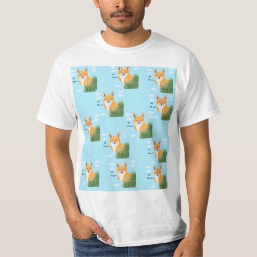 Hi there Fox T-shirt (Voorkant)