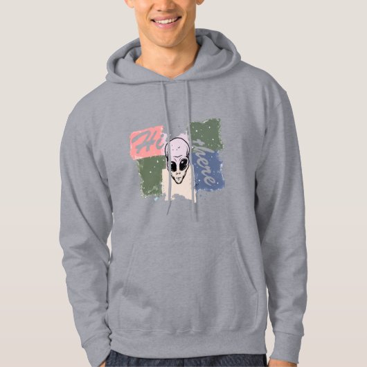  “Hi there” Hoodie (Voorkant)