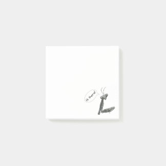 Hi there Praying Mantis Post-it® Notes