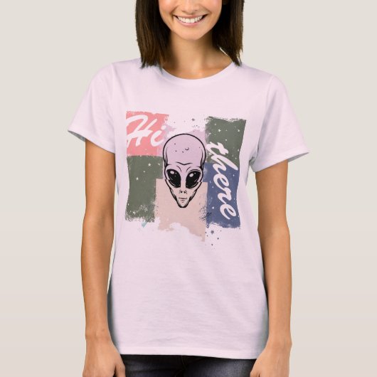 “Hi there”  T-shirt (Voorkant)