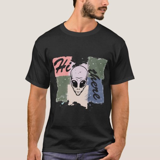  “Hi there” T-shirt (Voorkant)