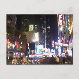 Hi, van NYC Briefkaart