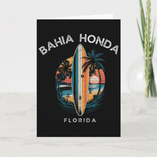 Hia Honda State Park Florida Mannen Vrouwen Surfen Kaart