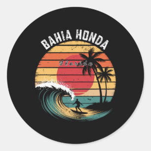Hia Honda State Park Florida Strand Surfen  Ronde Sticker