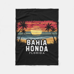 Hia Honda State Park Florida Surfplank Strand Fleece Deken
