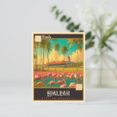 Hialeah, Floride | Carte postale Vintage (Debout devant)