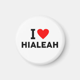 Hialeah Verenigde Staten amerika USA liefde stad h Magneet