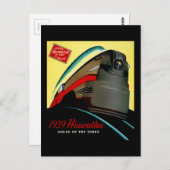  hiawatha gestroomlijnde trein briefkaart (Voorkant / Achterkant)