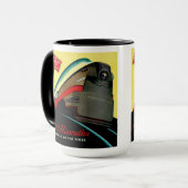  hiawatha gestroomlijnde trein mok (Voorkant links)