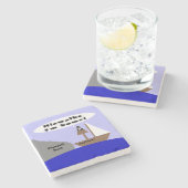 Hiawatha, ik ben thuis stenen onderzetter (Zijkant)