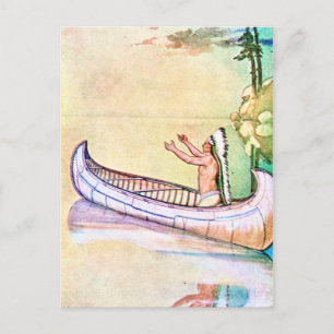 Hiawatha Magic Canoe Briefkaart