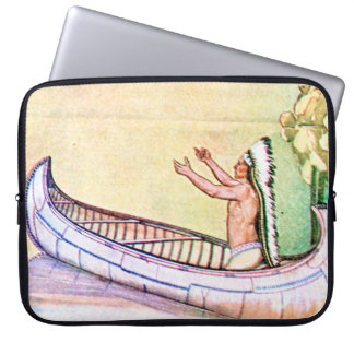Hiawatha Magic Canoe Laptop Sleeve