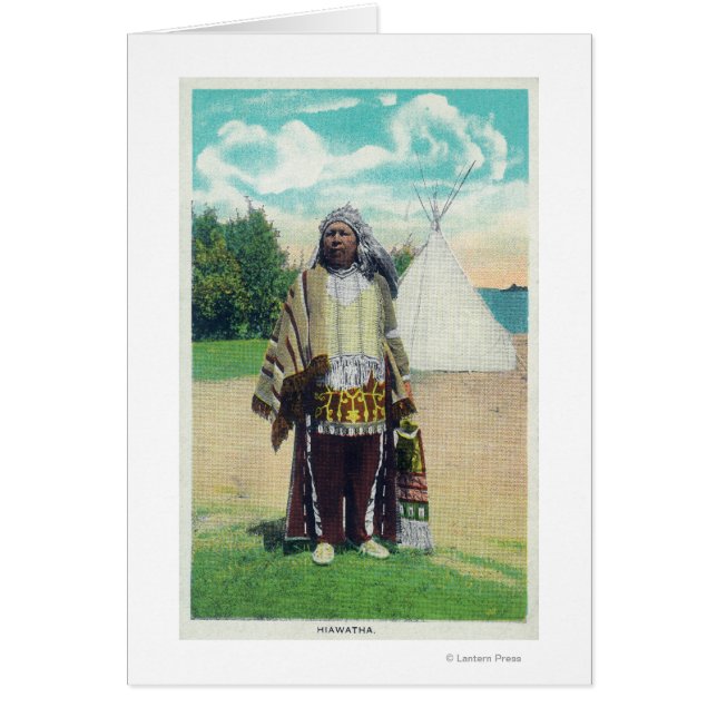 Hiawatha Portrait # 2 (Devant)