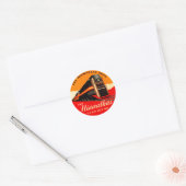 Hiawathas Train Ronde Sticker (Envelop)