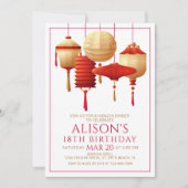 Hibachi Birthday Dinner Kaart (Voorkant)