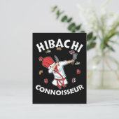 Hibachi Connoisseur Hibachi Grill Gift Hibachi Briefkaart (Staand voorkant)