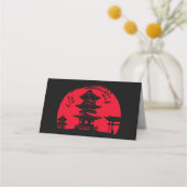 Hibachi Verjaardag Diner Place Kaarten (Achterkant)