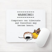 Hibernatie Mousepad Muismat (Met muis)