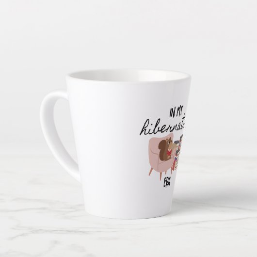 Hibernation écureuil Lecture Dernière Mug (Angle gauche)