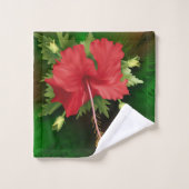 Hibiscus (Gant de toilette)