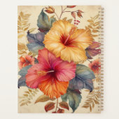 Hibiscus 20XX Klassieke Spiral Planner Digitale Ku (Achterkant)