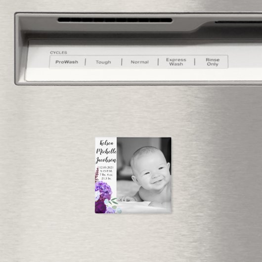 Hibiscus à aimants de 2 po x 2 po (In Situ (Lave-vaisselle))