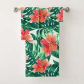 Hibiscus à l'orange tropicale (En situation)