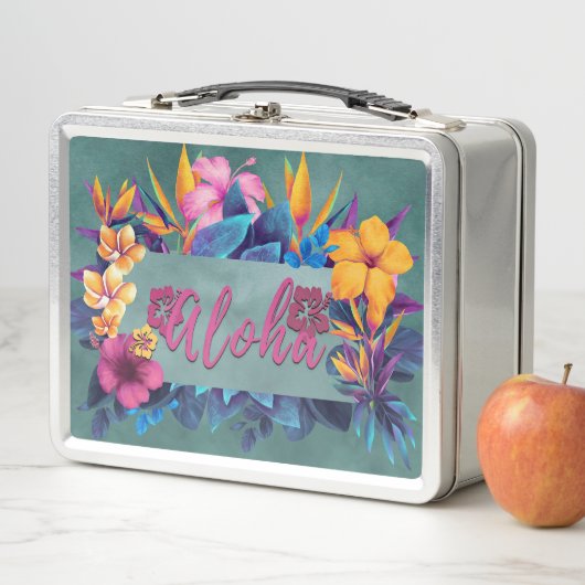 Hibiscus Aloha Groet Lunchbox (In situ)