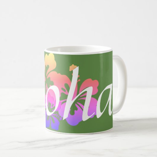 Hibiscus Aloha Mug (Devant droit)