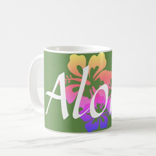 Hibiscus Aloha Mug (Devant gauche)