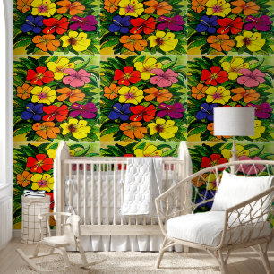 Hibiscus Behang