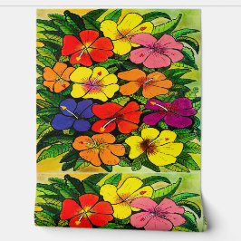 Hibiscus Behang