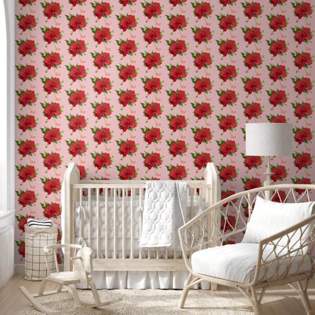 Hibiscus Behang (Kinderen)