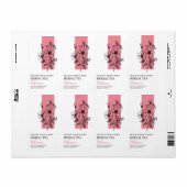 Hibiscus bio Herbal Tea Étiquette (Feuille entière)