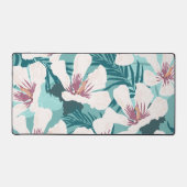 Hibiscus blanc Fleur vert tropicale (Recto)