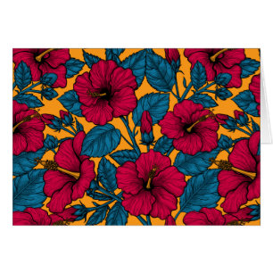 Hibiscus bloemen