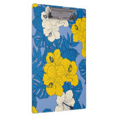 Hibiscus bloemen en bladeren klembord (Rechts)