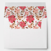 Hibiscus bloemen Summer delight custom envelop