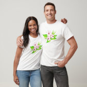 hibiscus bloemen t-shirt (Unisex)