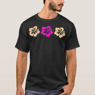 Hibiscus Bloemen Tshirt