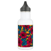 Hibiscus bloemen waterfles  (Links)