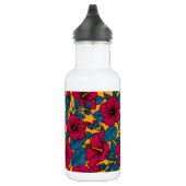 Hibiscus bloemen waterfles  (Rechts)