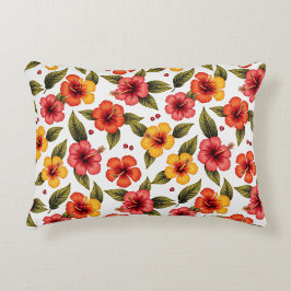 Hibiscus Bloom Bliss Accent Kussen