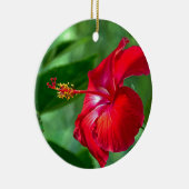 Hibiscus Blossom Keramisch Ornament (Rechts)