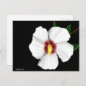Hibiscus Briefkaart (Voorkant / Achterkant)